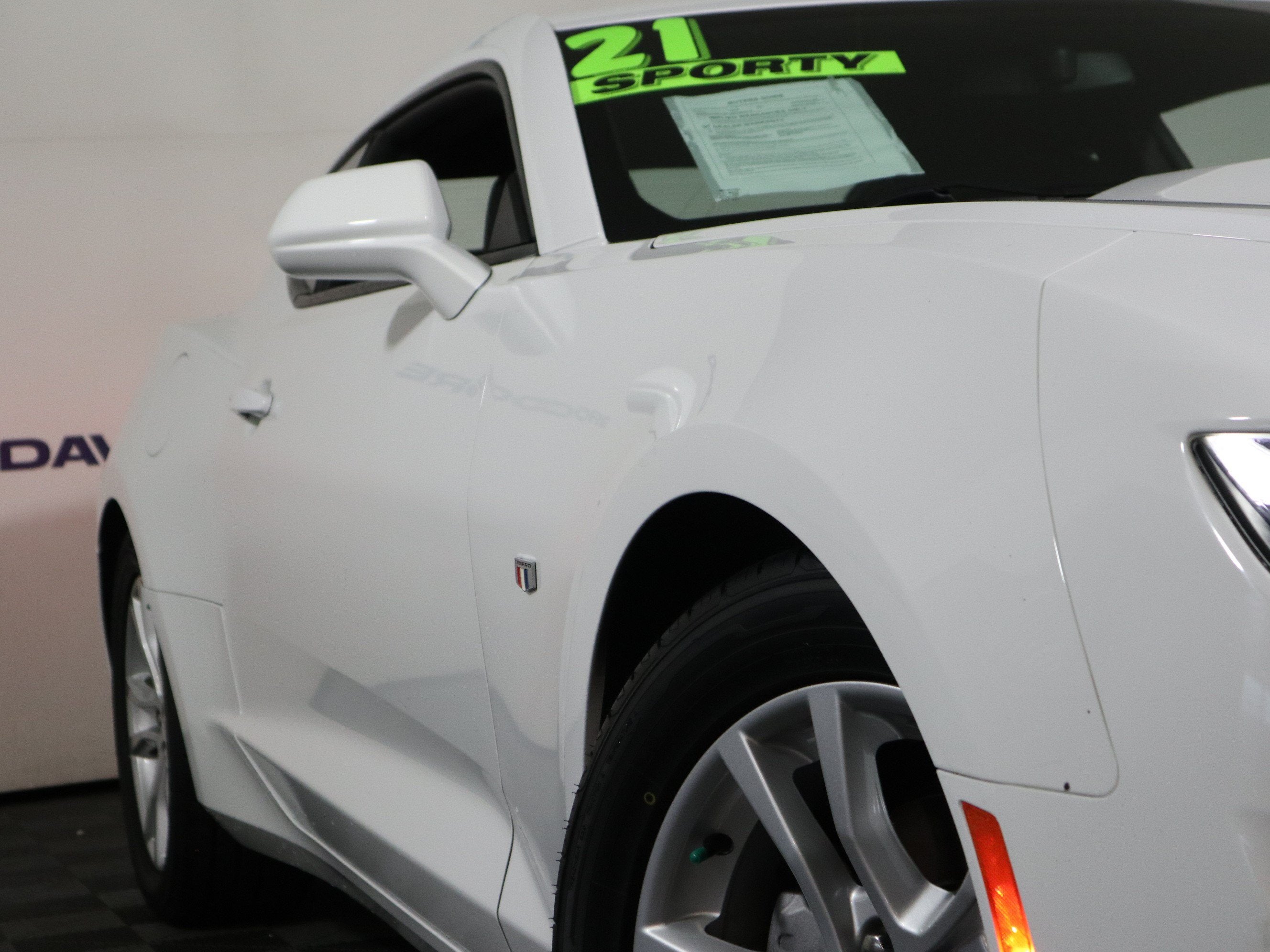 2021 Chevrolet Camaro — rear three-quarter view