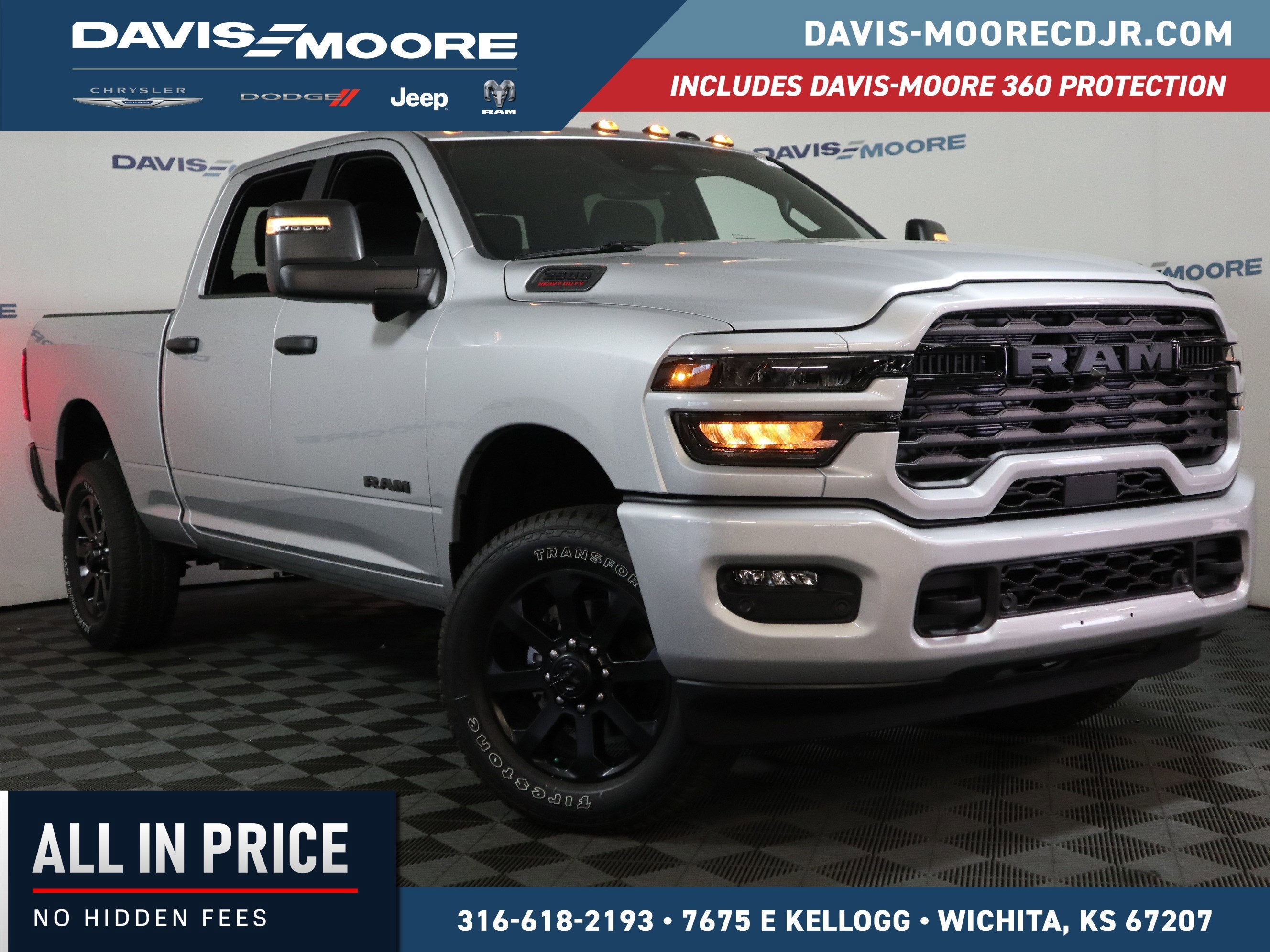 2026 RAM 2500 BIG HORN in Silver-Zynith Exterior Paint — front three-quarter view