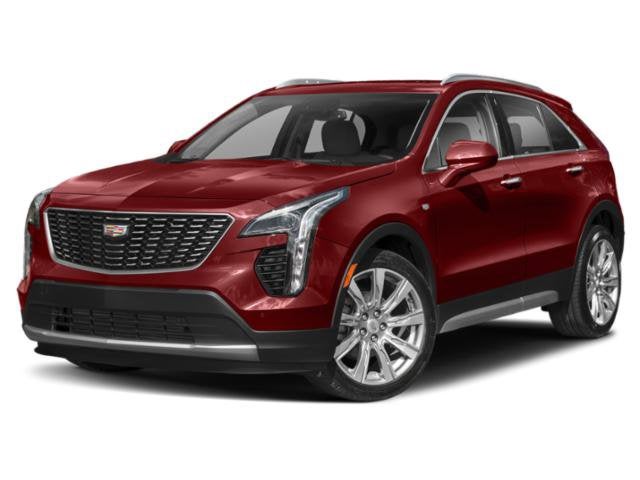 2019 Cadillac XT4 FWD Premium Luxury in Red Horizon Tintcoat — front three-quarter view