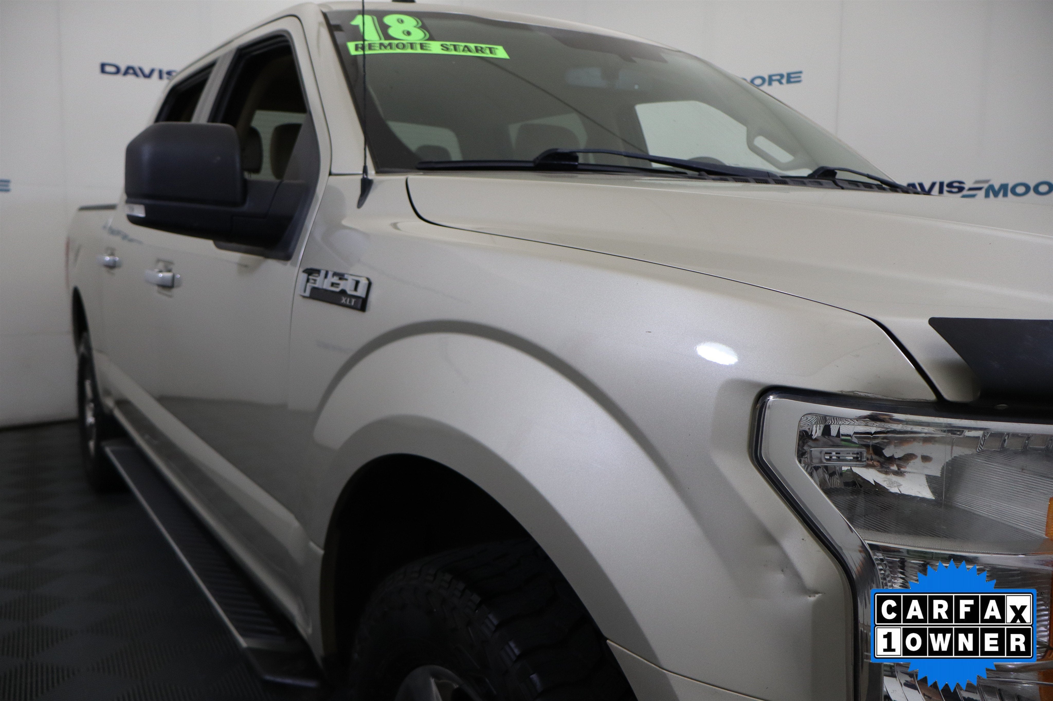 2018 Ford F-150 — interior view