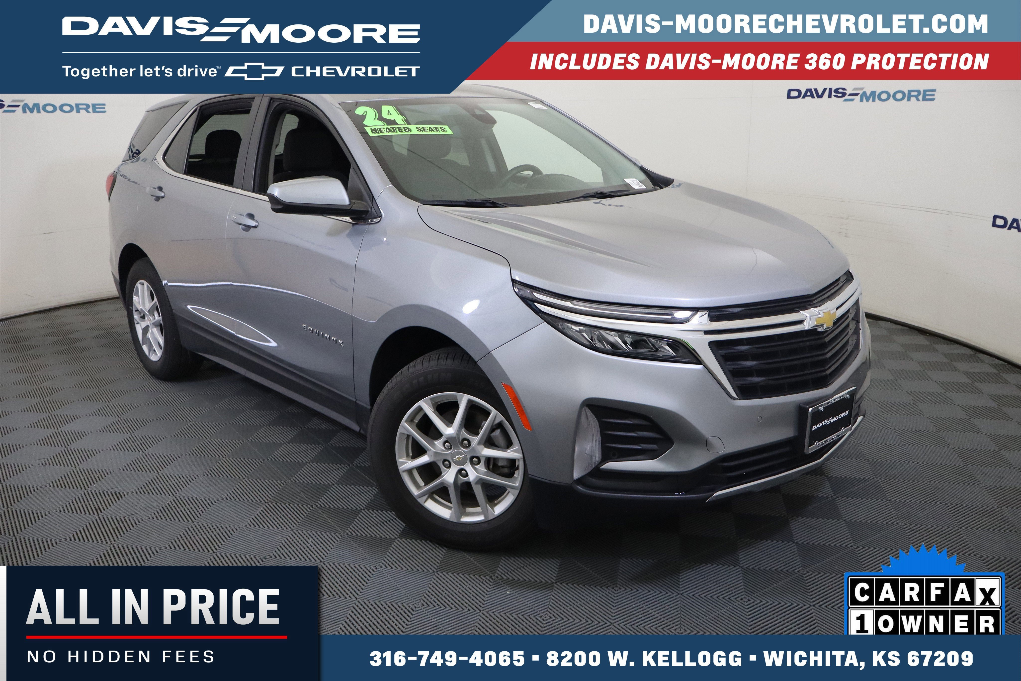 2024 Chevrolet Equinox LT AWD in Sterling Gray Metallic — front three-quarter view