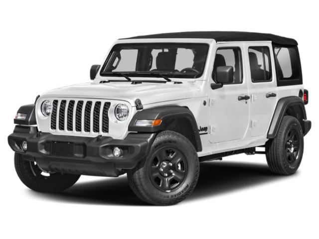 2026 Jeep Wrangler 4-Door Willys '41 in Bright White Clearcoat — front three-quarter view
